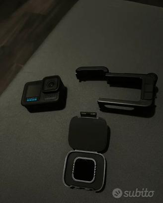Gopro 13 hero + mediamod + nd16 filtro