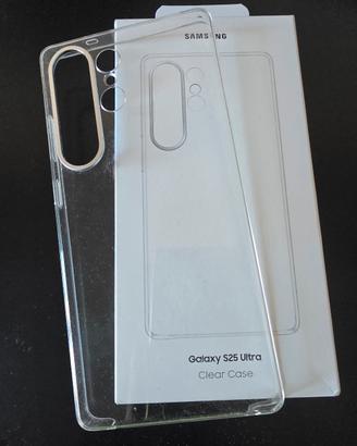 Cover clear case per S25 ultra