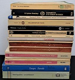Lotto 14 libri poesia e classici – Eliot HesseYe