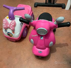 MINI VESPA "CHICCO" E MINI MOTO "DISNEY" MINNIE