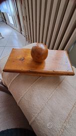 tampone il legno da scrivania anni 40