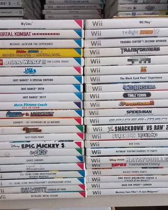 Giochi originali per console Nintendo Wii