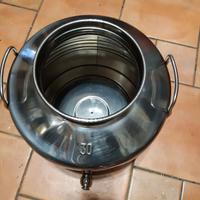 Fusto per olio con rubinetto da 30lt