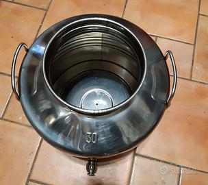 Fusto per olio con rubinetto da 30lt