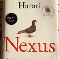 Yuval Noah Harari Nexus 1ma stampa firmato Inglese