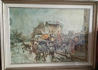 stock 4 quadri firmati 