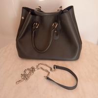 Borsa donna nera a tracolla 