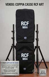 RCF 315 MK4 Coppia (attive) Con cover originali.