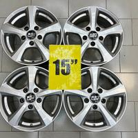 RL71 Cerchi in lega Msw 19 Silver da 15"