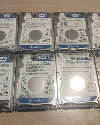 Hard Disk 2,5" WD BLUE 500Gb  15€