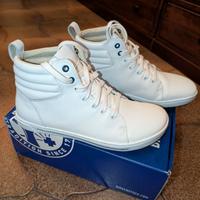 Sneaker alta Birkenstock QO 700 Unisex Bianco 40