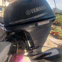 Barca con carrello omologato e motore