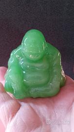Statuina Buddha vintage in Giada 6 cm ritiro a ✋ I