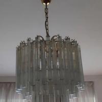lampadario  in vetro 