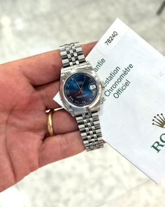 Rolex 78240 31mm 2005 full set Gioielleria Oropiu
