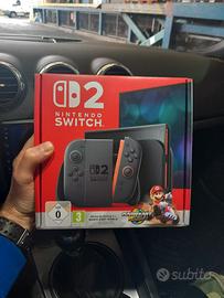 nintendo switch 2 console +  mario kart  1 anno ga