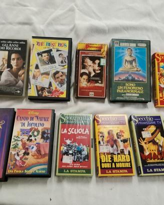 LOTTO 11 FILM VIDEOCASSETTE VHS