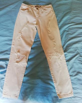 pantaloni skinny bianchi Gaudì originali