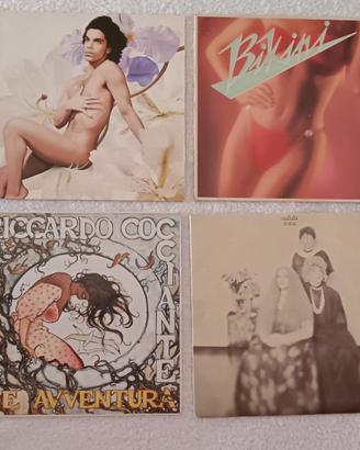 Dischi in vinile 33/45 vintage 