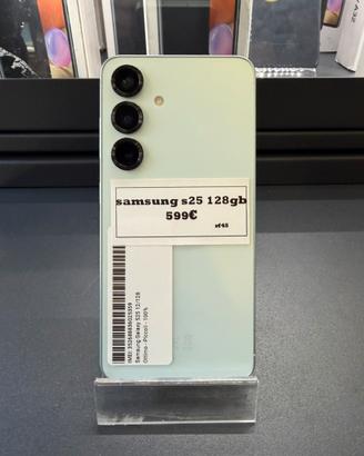 SAMSUNG S25 128GB PROMO LAMPO