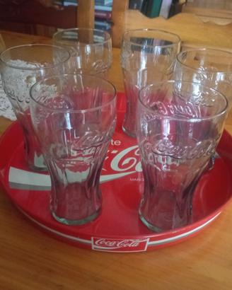 Bicchieri Coca Cola
