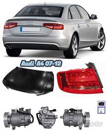 Audi A4 frontale cofano paraurti frizione 07-12