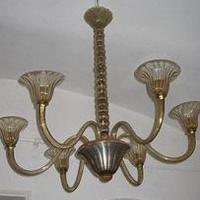 1930 Lampadario Venini ( Murano ) AUTENTICO