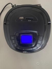 Stereo Compatto Majestic AH-240 MP3 US SD, Nero