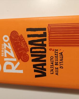Libro di Gian Antonio Stella "Vandali" 
