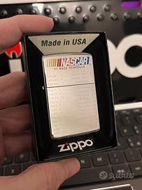 Accendino Zippo Nascar 1995 Race Schedule RARO