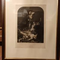 Stampa fine Ottocento "Harold"