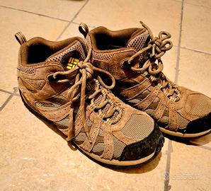 Scarponcini Columbia n.40 trekking impermeabili