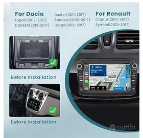 car tablet Dacia Duster Logan Dokker Sandero Lodgy