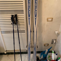 2 paia di sci originali: SALOMON E HEAD