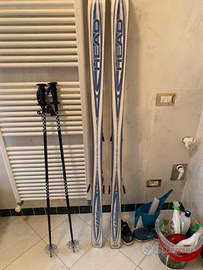 2 paia di sci originali: SALOMON E HEAD