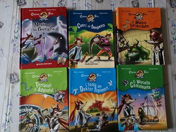 6 libri storie di  CAPITAN FOX 