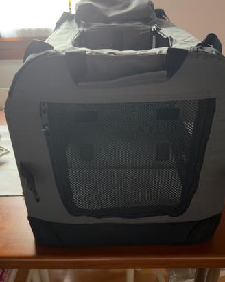 Trasportino pieghevole gatto/cani piccola taglia