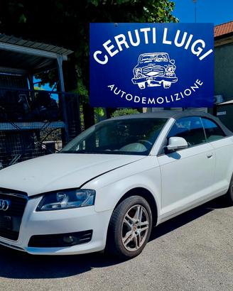 Ricambi per Audi A3 cabriolet 