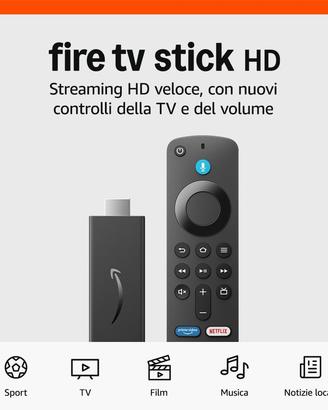 Fire TV Stick HD Streaming Wi-Fi 5 Dolby Vision