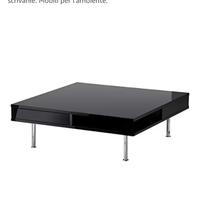 Tavolino basso ikea nero