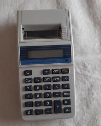 Calcolatrice scrivente Texas Instruments