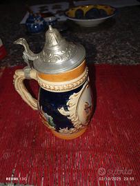 Boccale da birra dipinto a mano