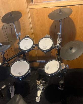 Roland TD-9 - Batteria elettronica + crash aggiunt