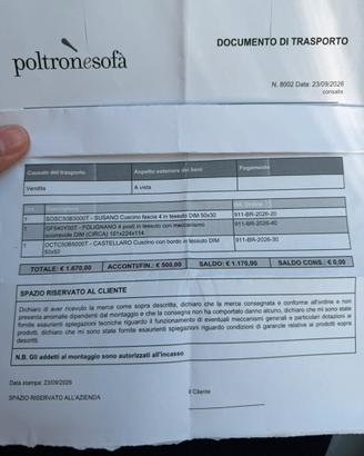 Divano 4 posti