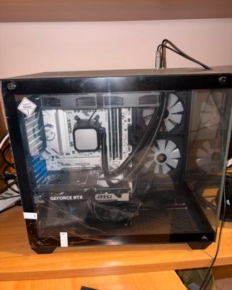 Pc gaming+mouse e tastiera logitech+ monitor 75 hz