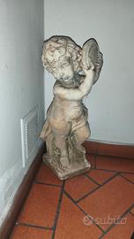 PUTTO in pietra _ decorazione da giardino 