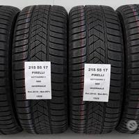 4 gomme 215 55 17 pirelli a1522