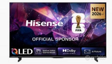 TV Hisense Qled 55 pollici 4k