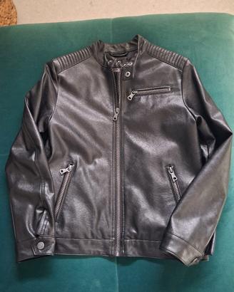 blouson ecopelle bambino  11/12 anni