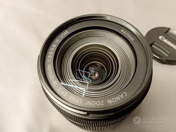 obiettivo Canon efs 18-135mm f3.5-5.6 usm is nano